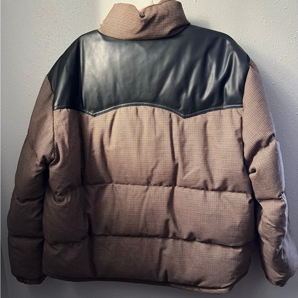 New RAG & BONE Cal Plaid Puffer Jacket Size XL - Picture 3 of 9